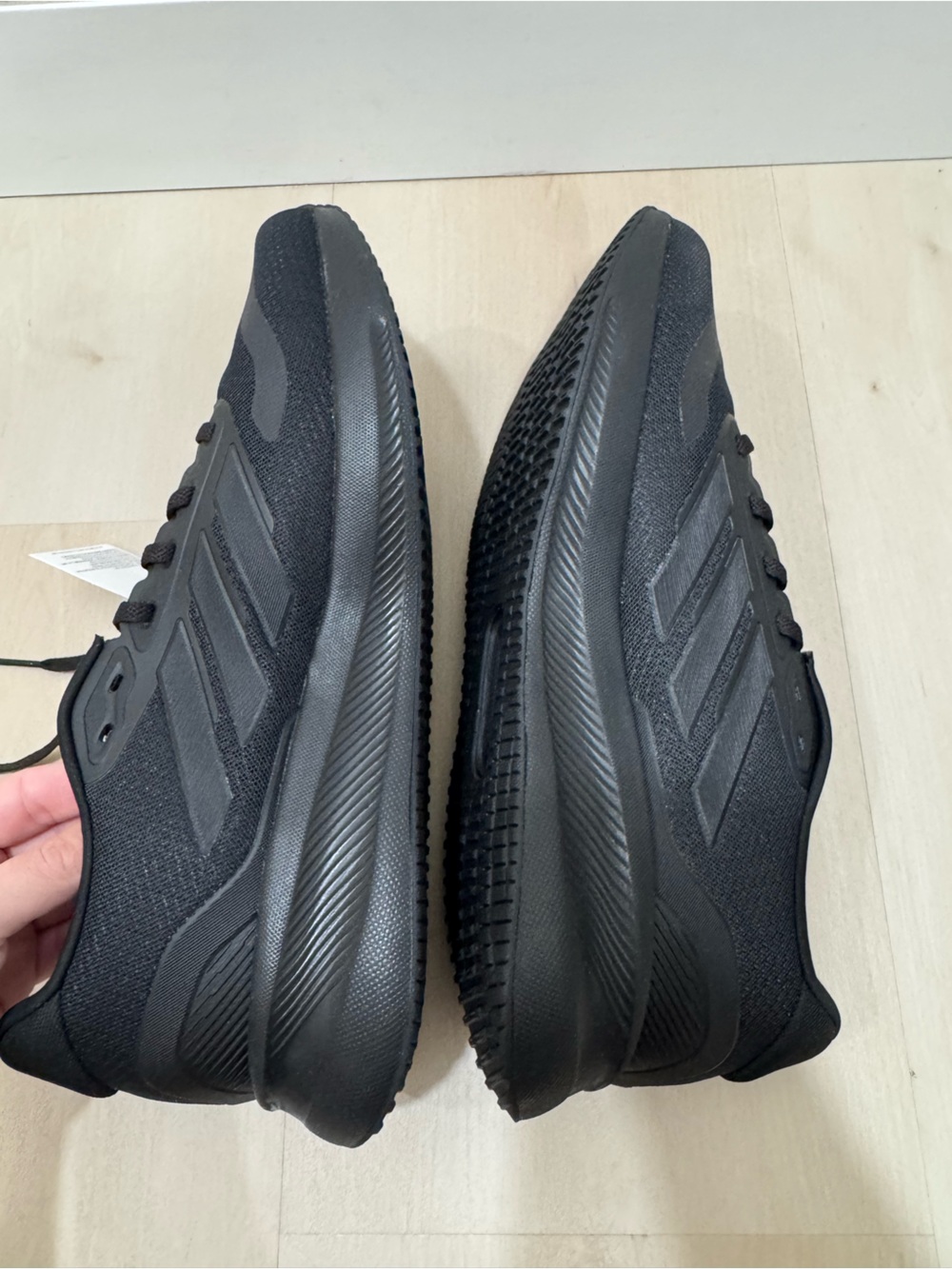 NWT Adidas Runfalcon 5 Running Shoes Black Men's 11.5 IE8812 - Picture 7 of 11
